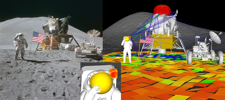 宇航员拼贴画合集
