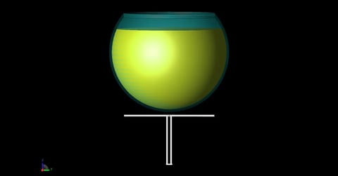 球碗和偶极子合成孔径雷达验证图像