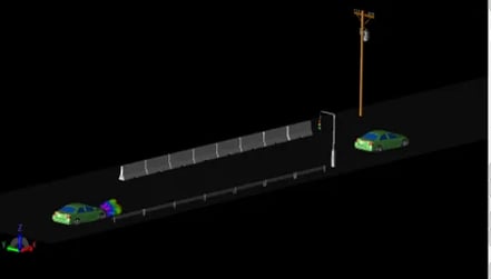 使用 WaveFarer 汽车雷达模拟软件和 Chirp 多普勒评估驾驶场景的雷达性能 图像