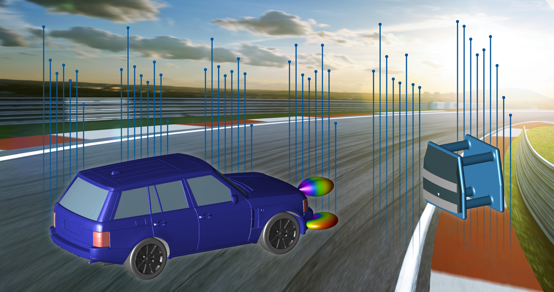 WaveFarer 可模拟驾驶测试场景的原始雷达回波。
