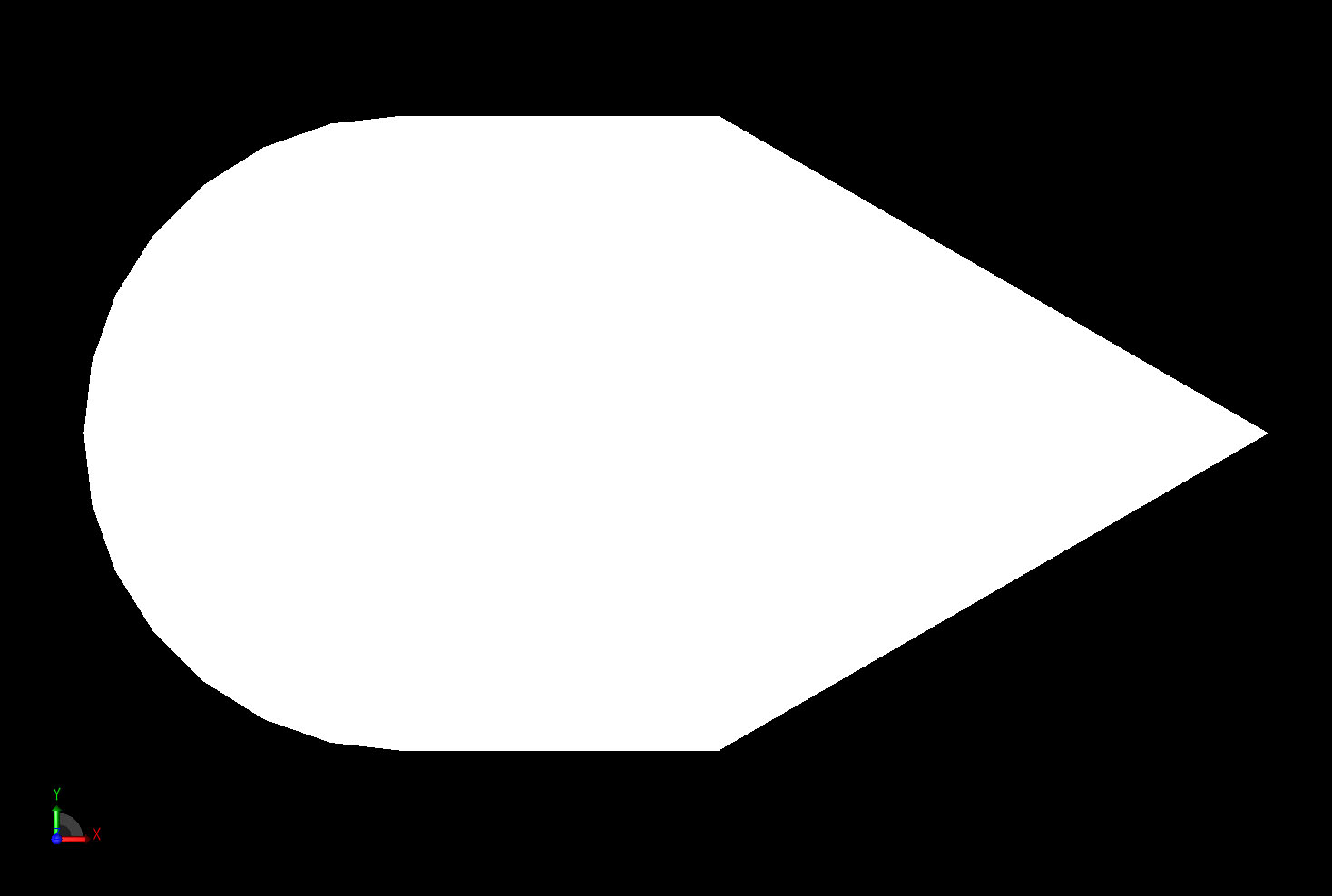 图 4 楔形板气缸的几何形状。